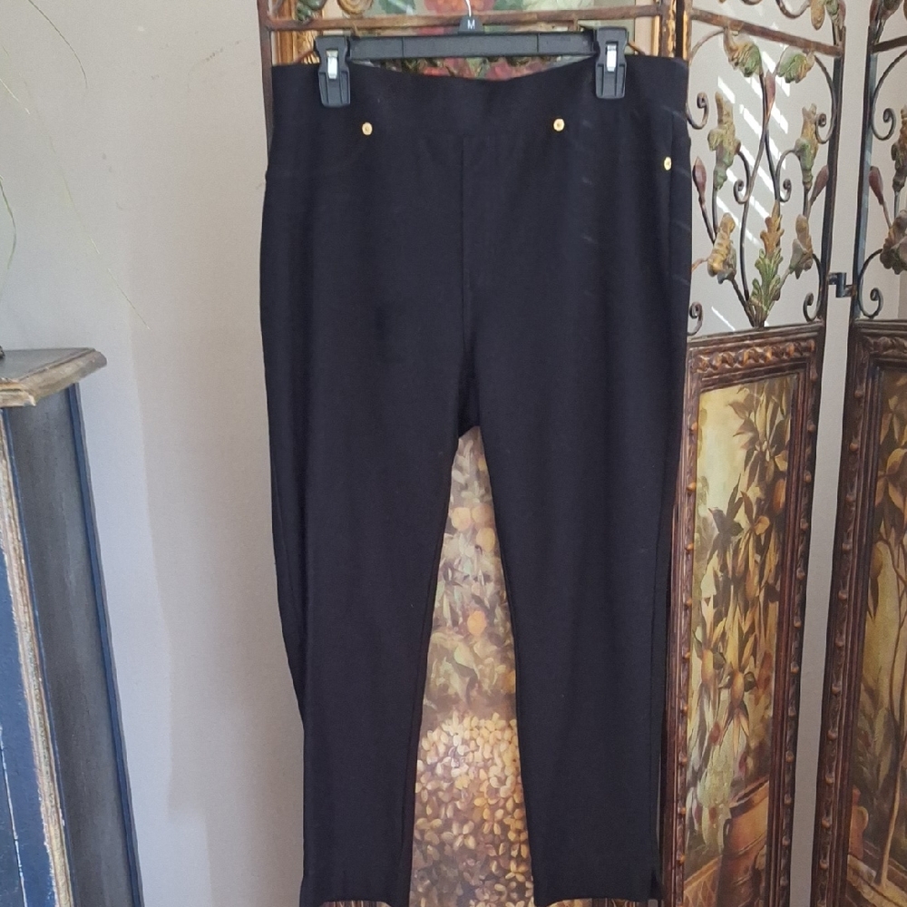 Women's Michael Korrs Black Pull-On Pants